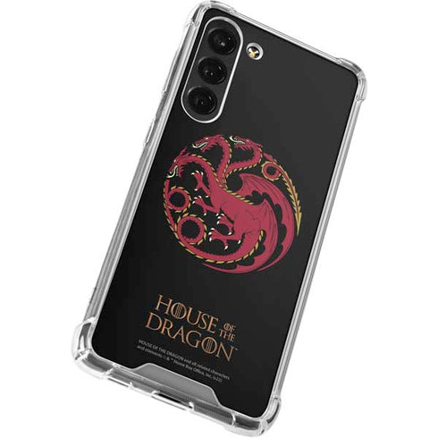 HBO House of the Dragon Red Tararyen Sigil Galaxy S24 FE Clear Case